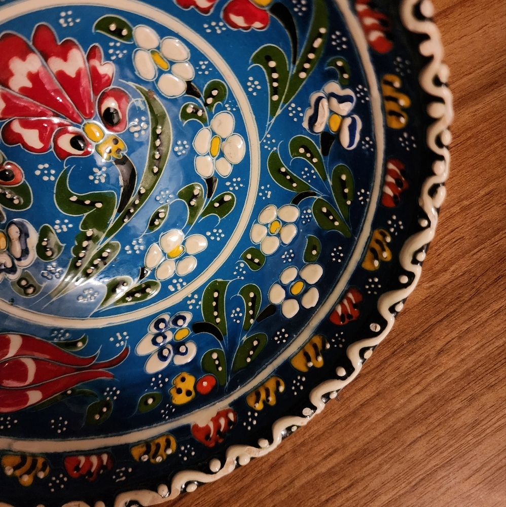 Hand-made traditional turkish bowl